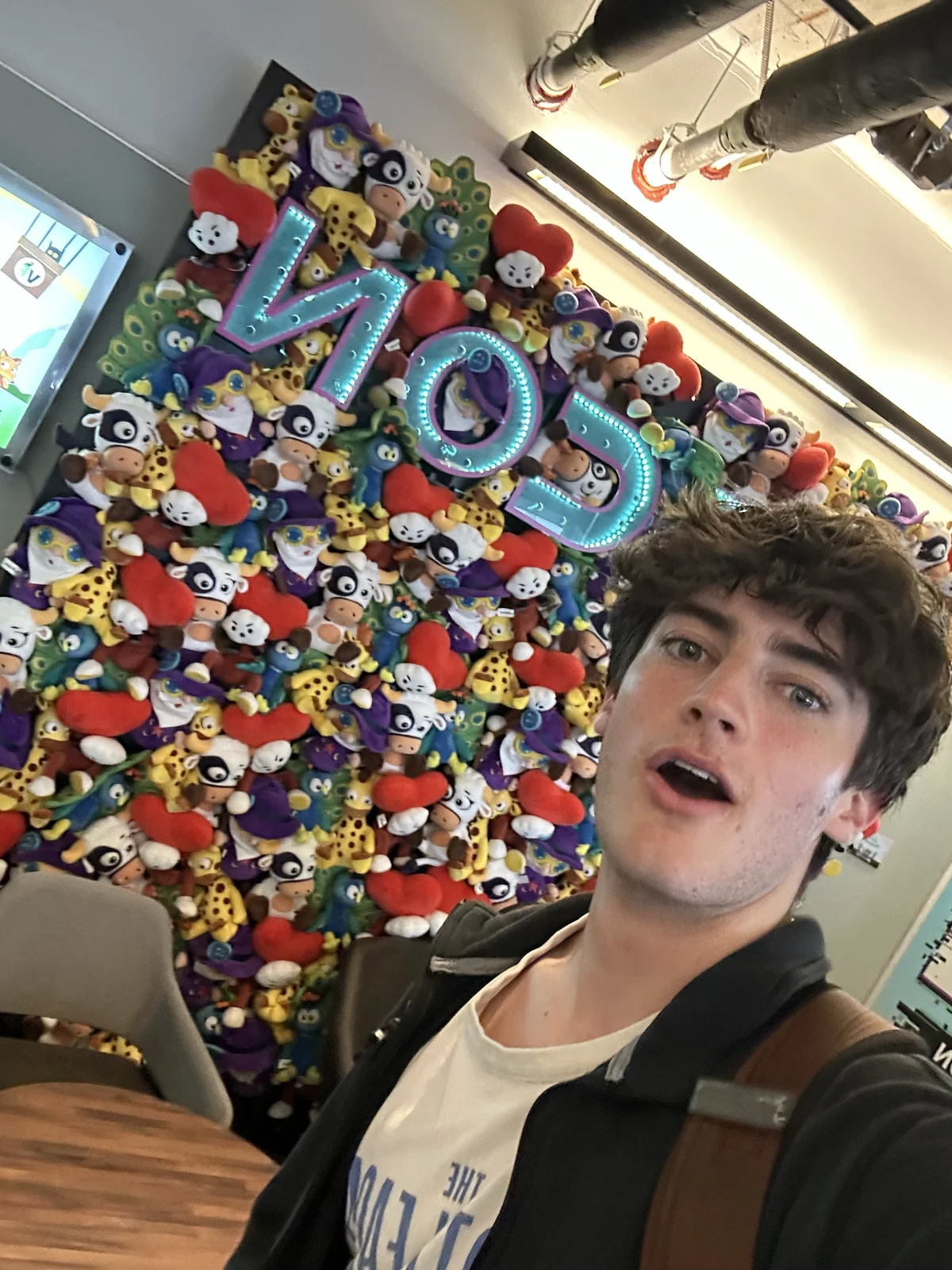 A moment from the NES VaynerMedia visit